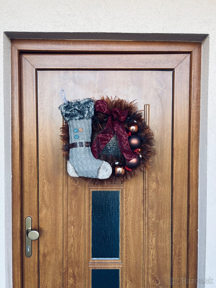 Vianočný veniec na zavesenie 2. - 3