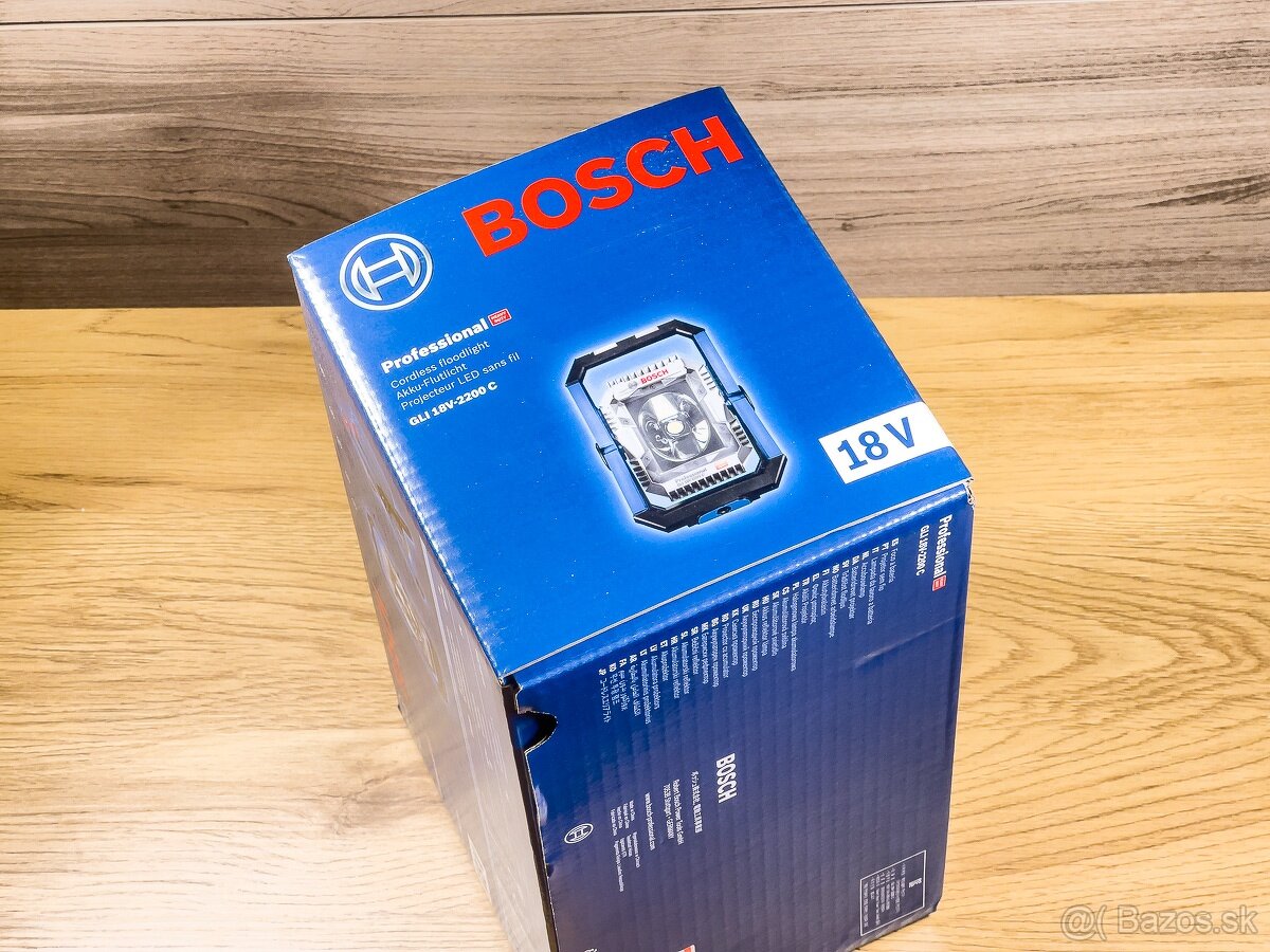 Bosch GLI 18V-2200 C pracovné svietidlo NOVÉ NEOTVORENÉ - 3