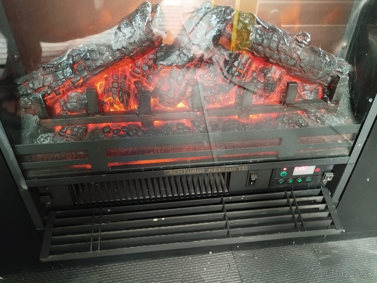 Elektrický krb Klarstein Studio 5 cierny - 3