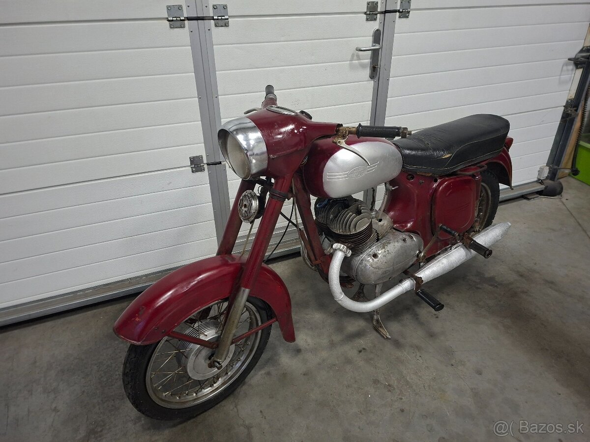 Jawa 350 typ 360 s TP a Špz - 3