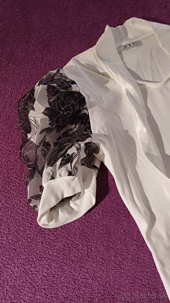 Tričko s dizajnom blúzky - 3