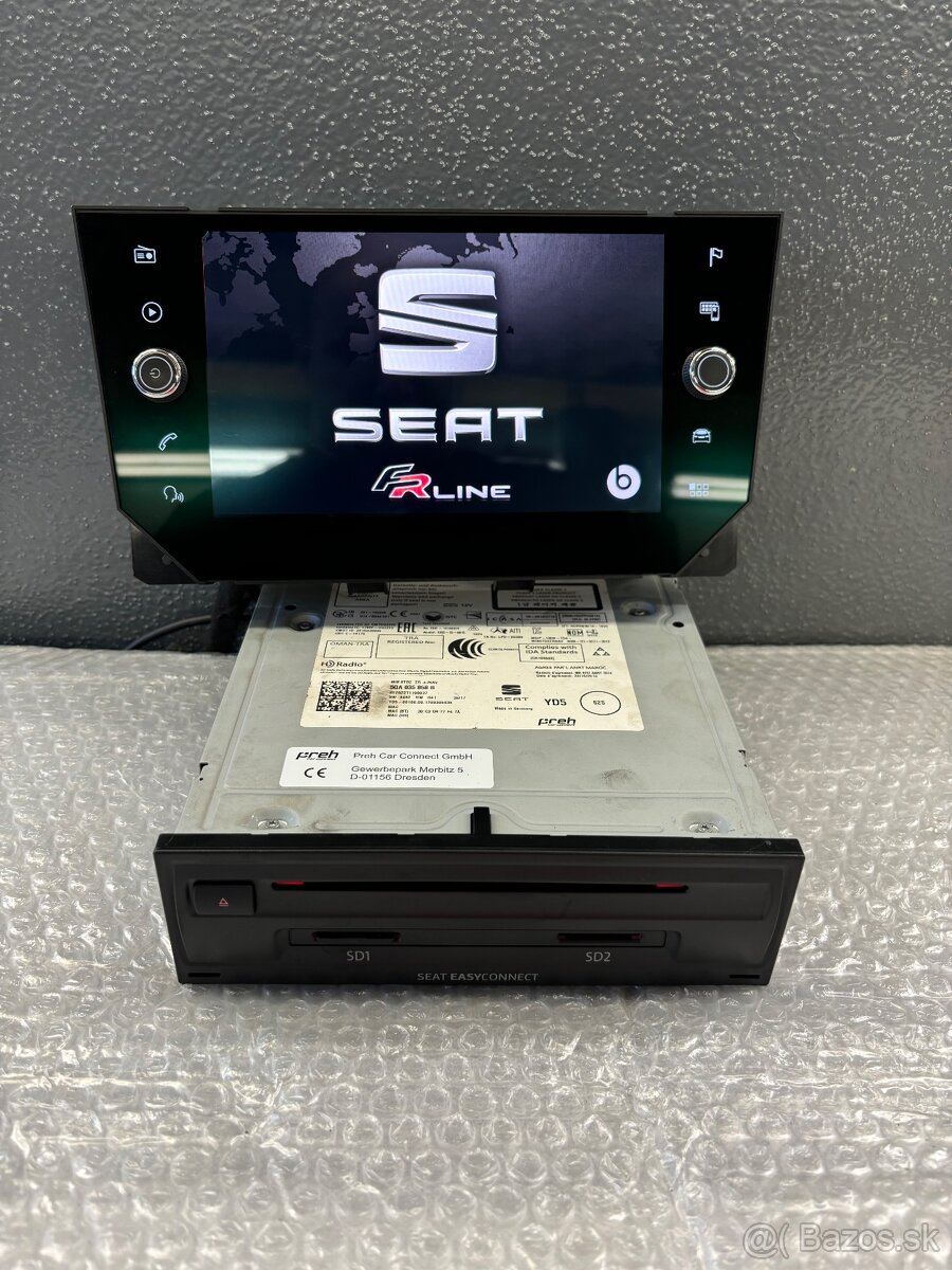 seat displej radia 6F0919605A - 3