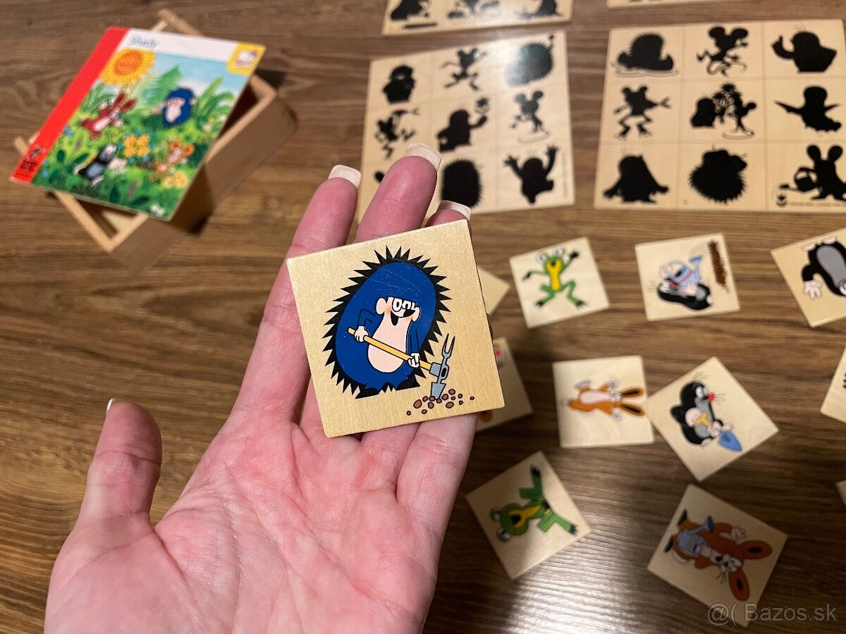 Krtko drevená hra - 3