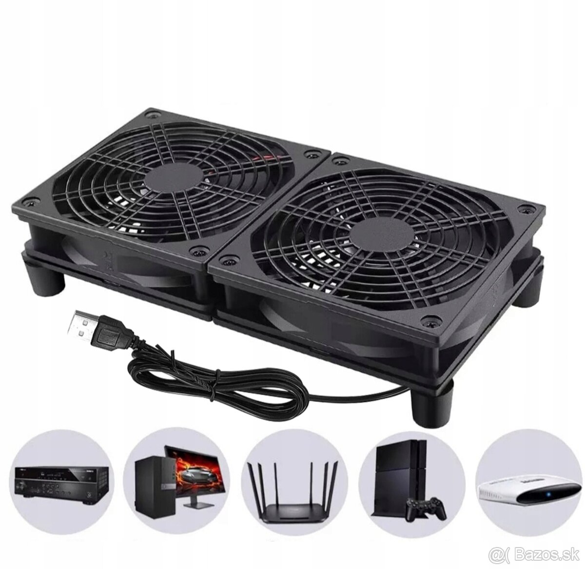 Ventilator, chladic pc, router - 3