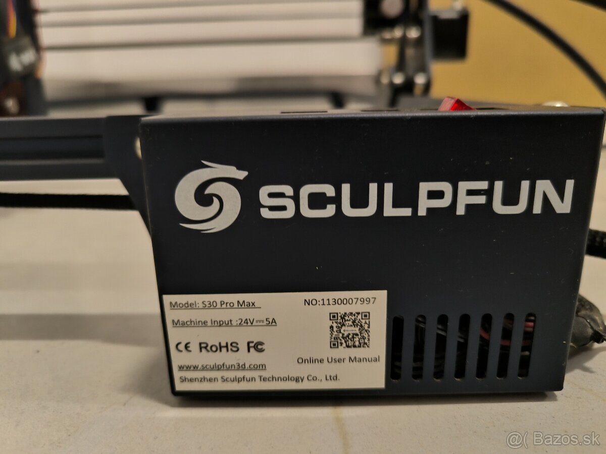 Sculpfun S30 Pro Max 20W laserová gravírovačka + Mecpow H48 - 3