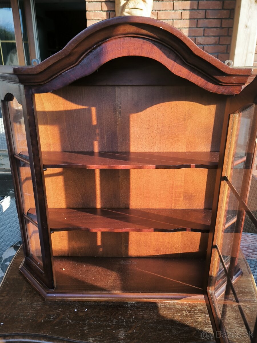 Nástenné vitríny v rustikálnom štýle – 2 ks - 3