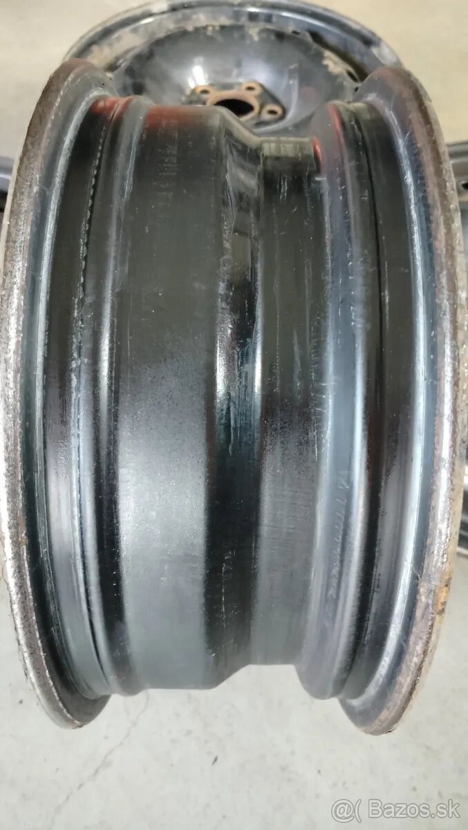Plechový disk 4ks 6x15 ET38 5/100/57 - 3