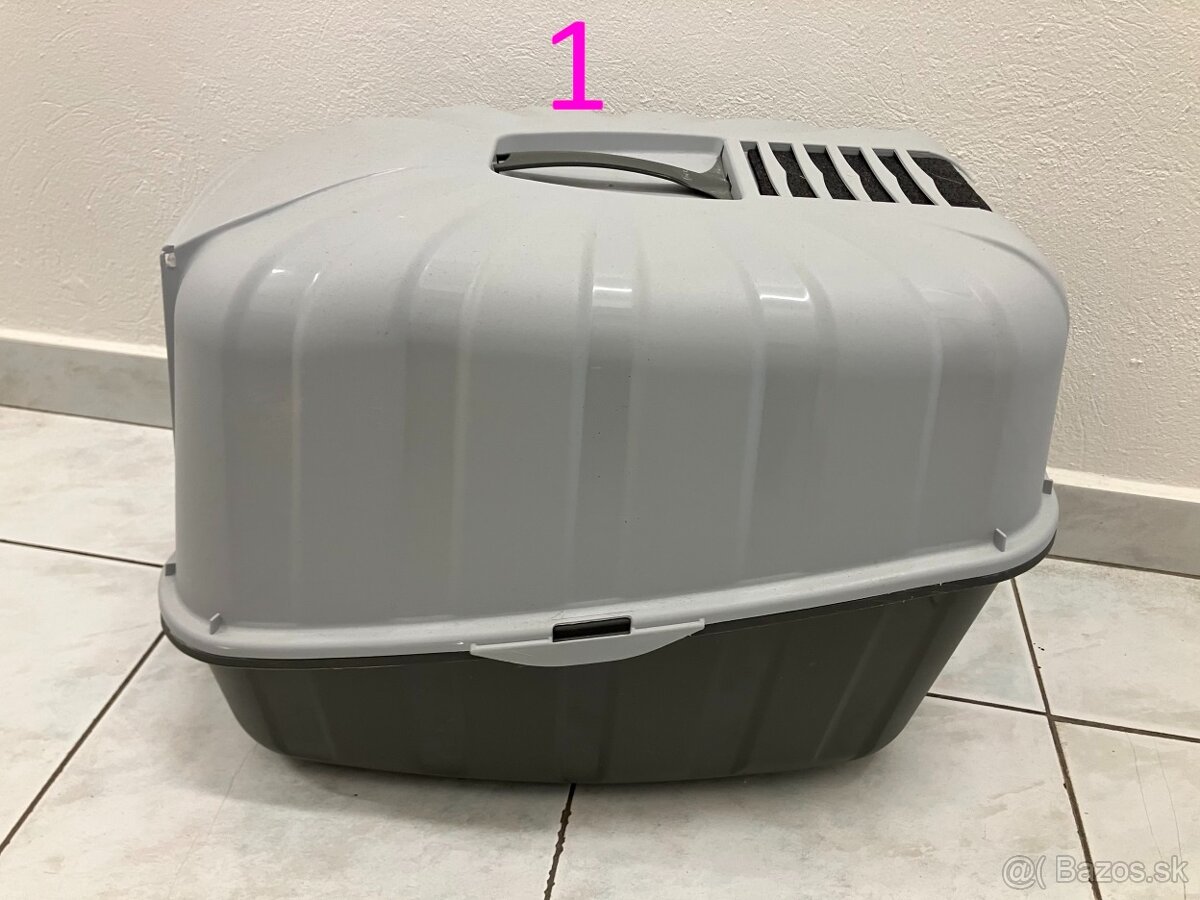 Mačacia toaleta a misky na krmivo - 3