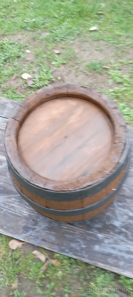 Starý drevený sud 2 - 3