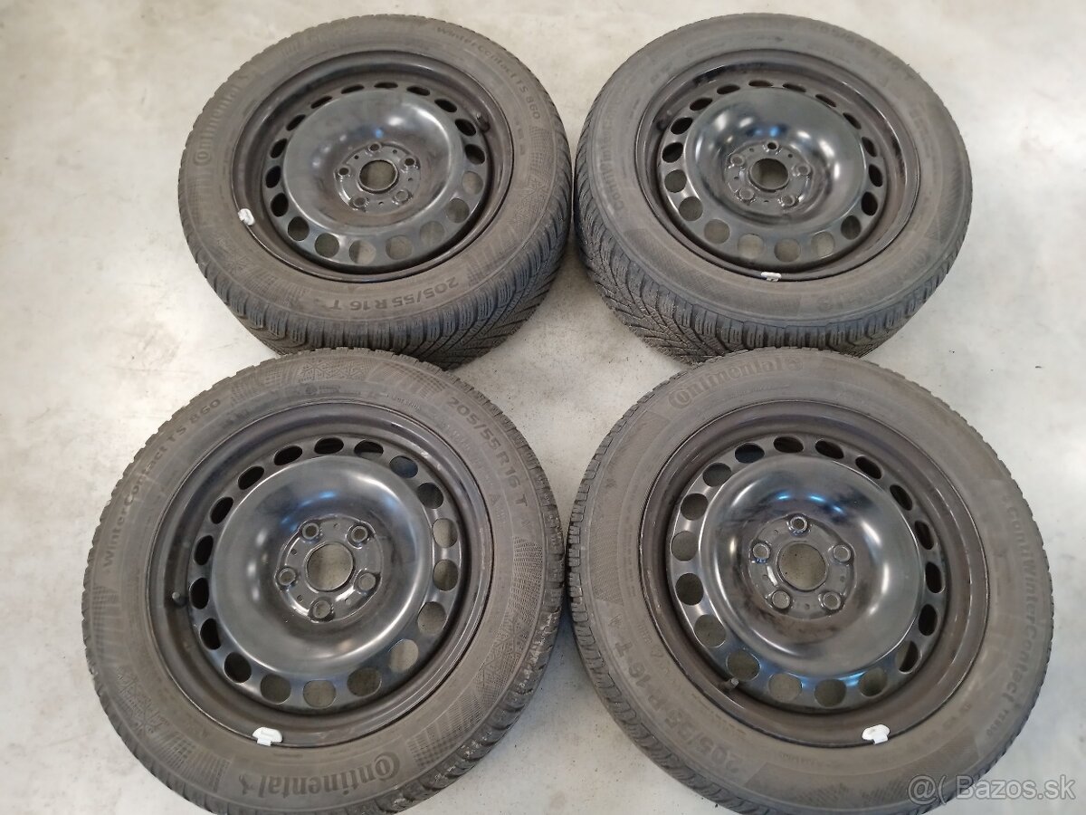 4ks zimne 5x112 R16 6,5J ET41 Original VOLKSWAGEN - 3