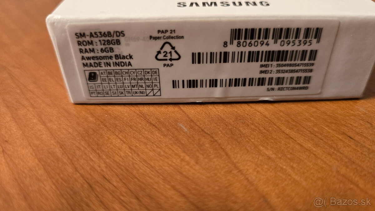 Samsung galaxy A53 úplne nový zabalený - 3