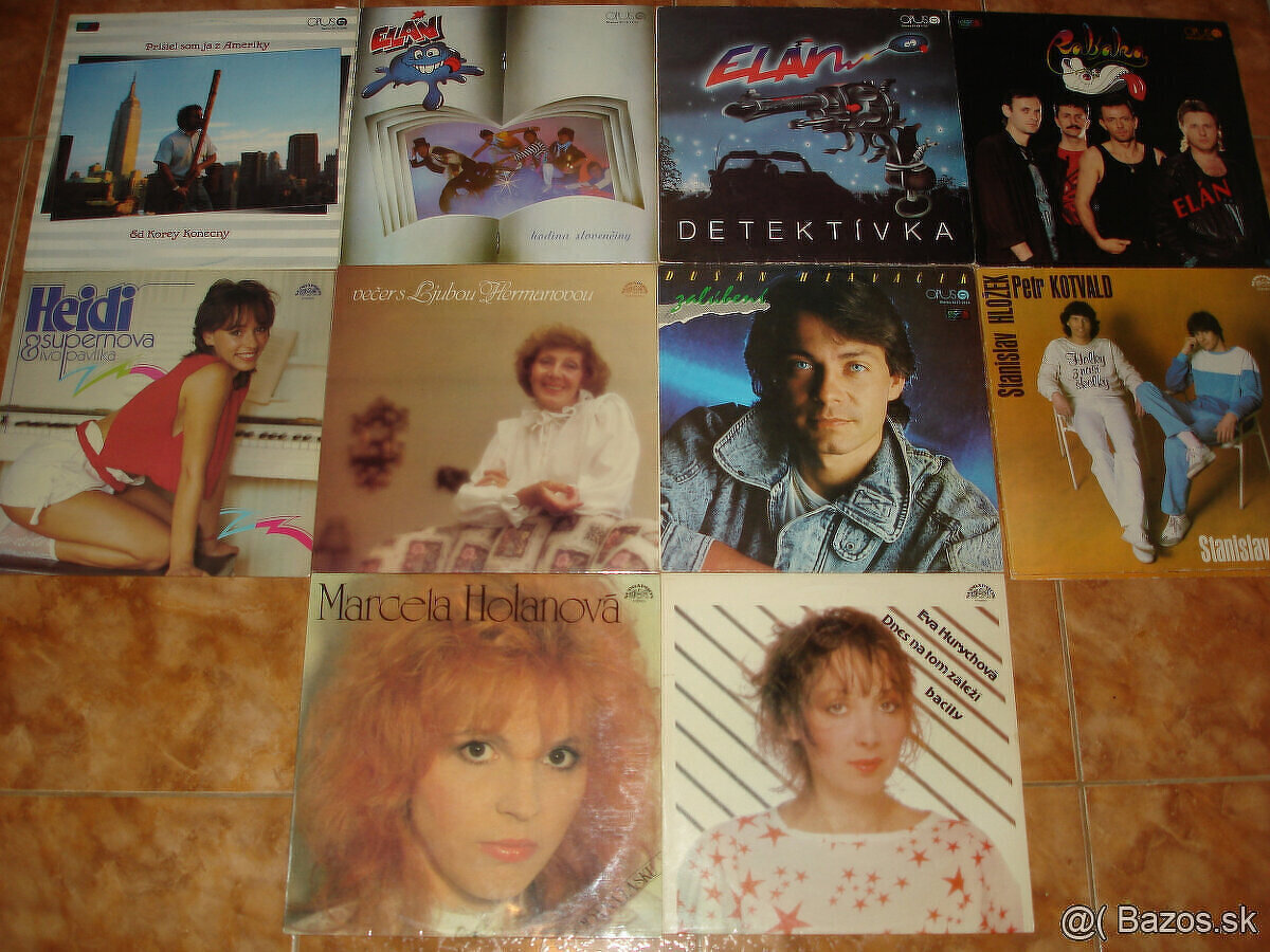 predám československé LP platne I. - 3