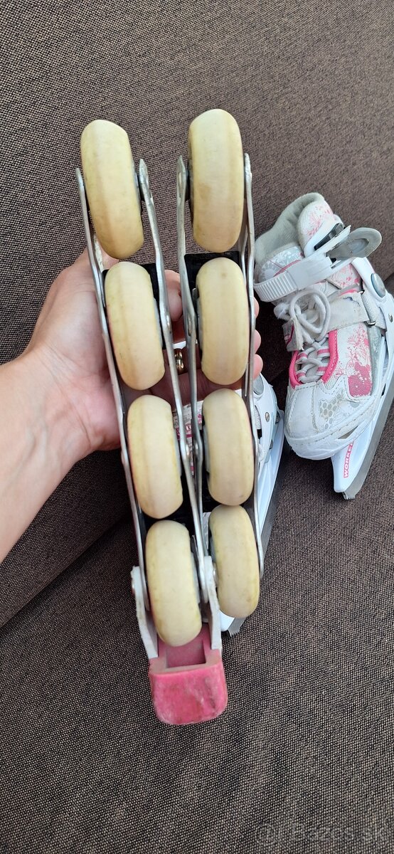 Dievčenské kolieskové/ľadové korčule - 3