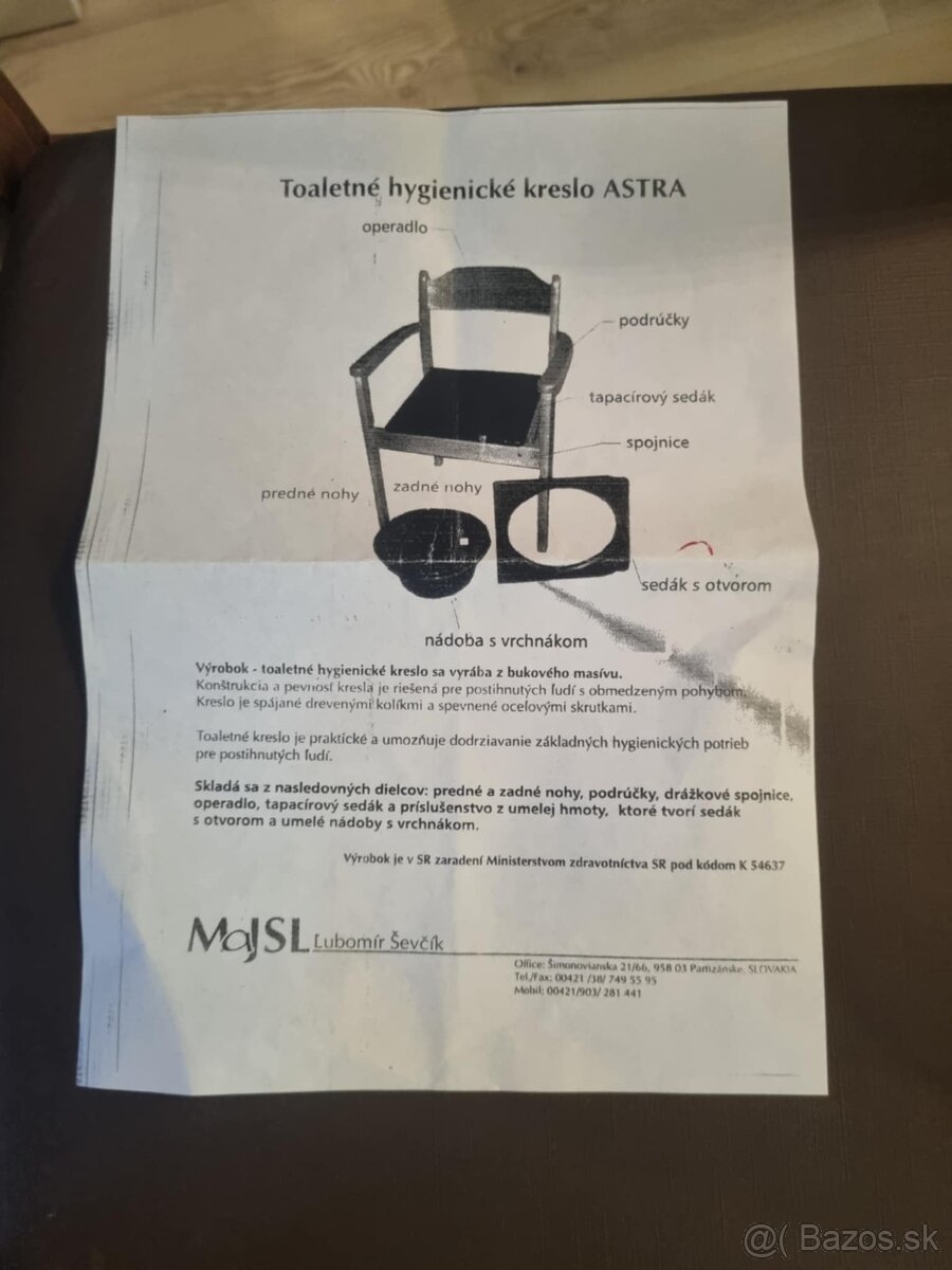 toaletne hygienicke kreslo - 3