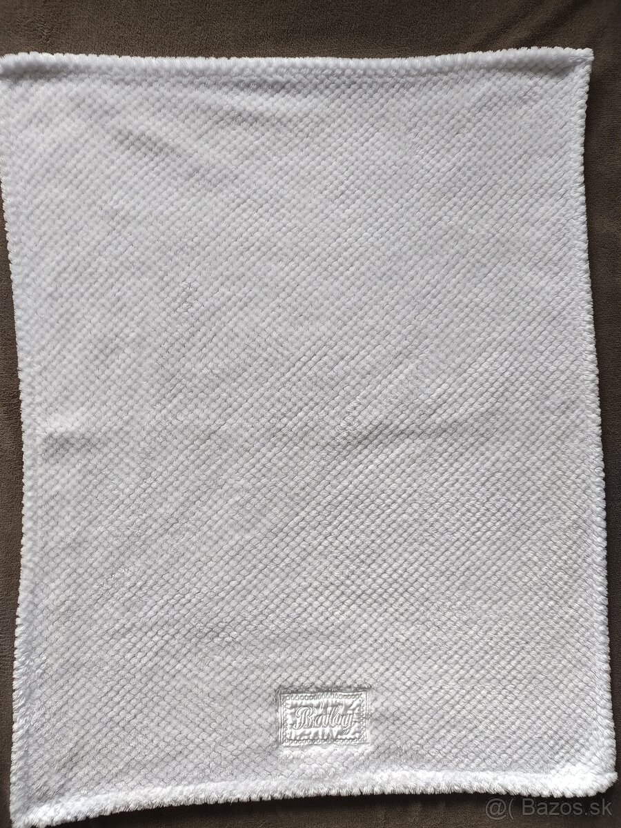 Biela deka pre bábätko - 3