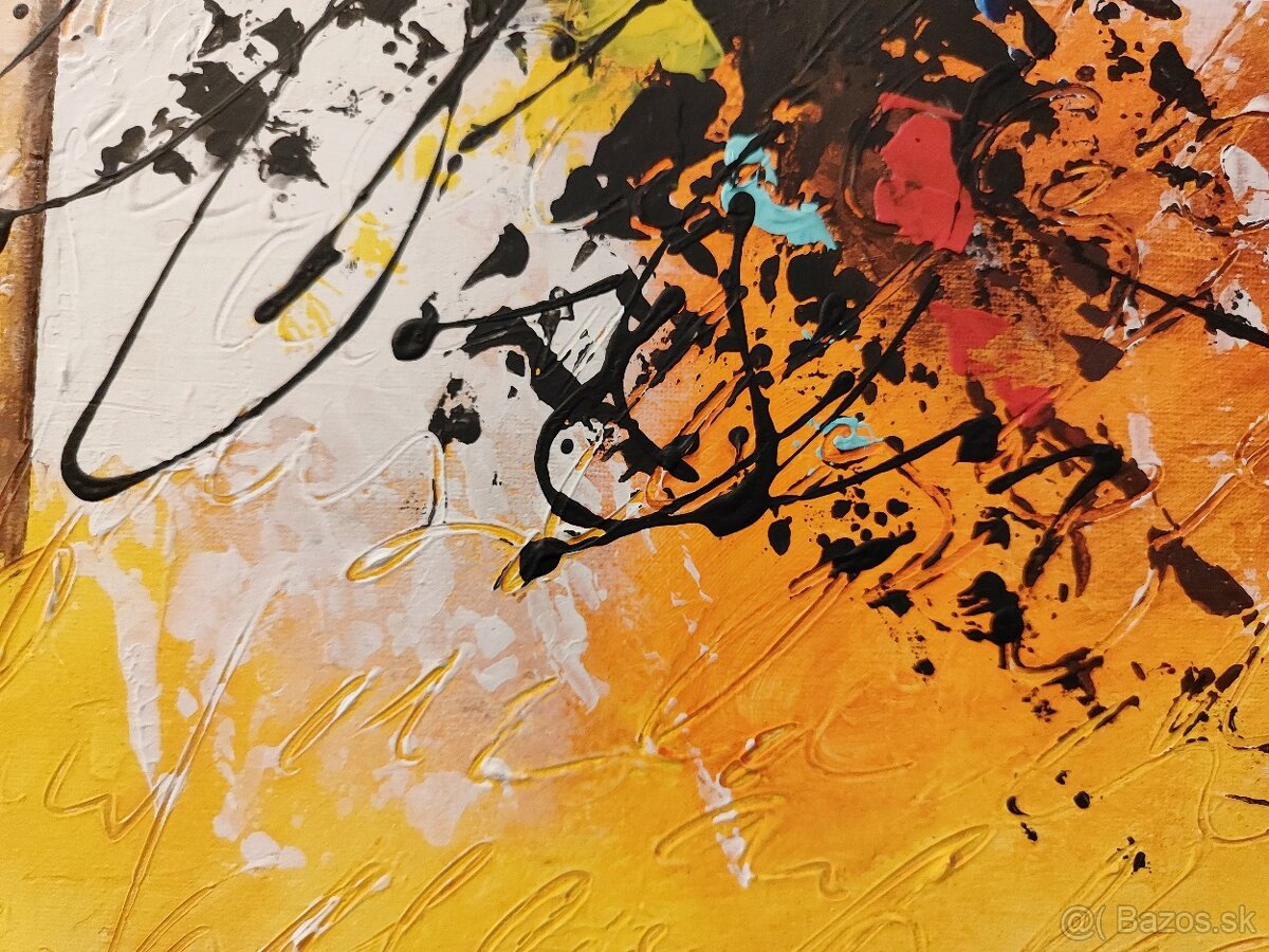 Ručne maľovaný obraz akryl - 3
