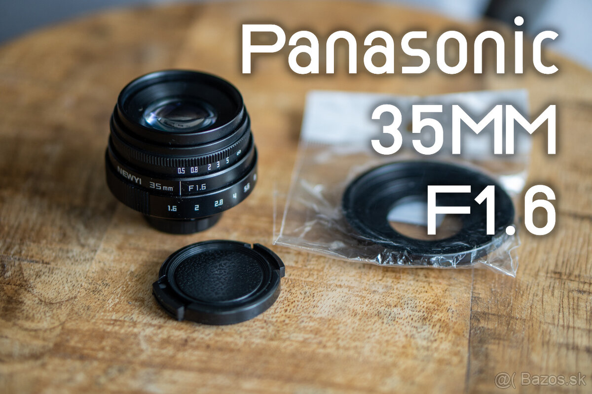 Objektív Fujian 35mm f/1.6 - 3