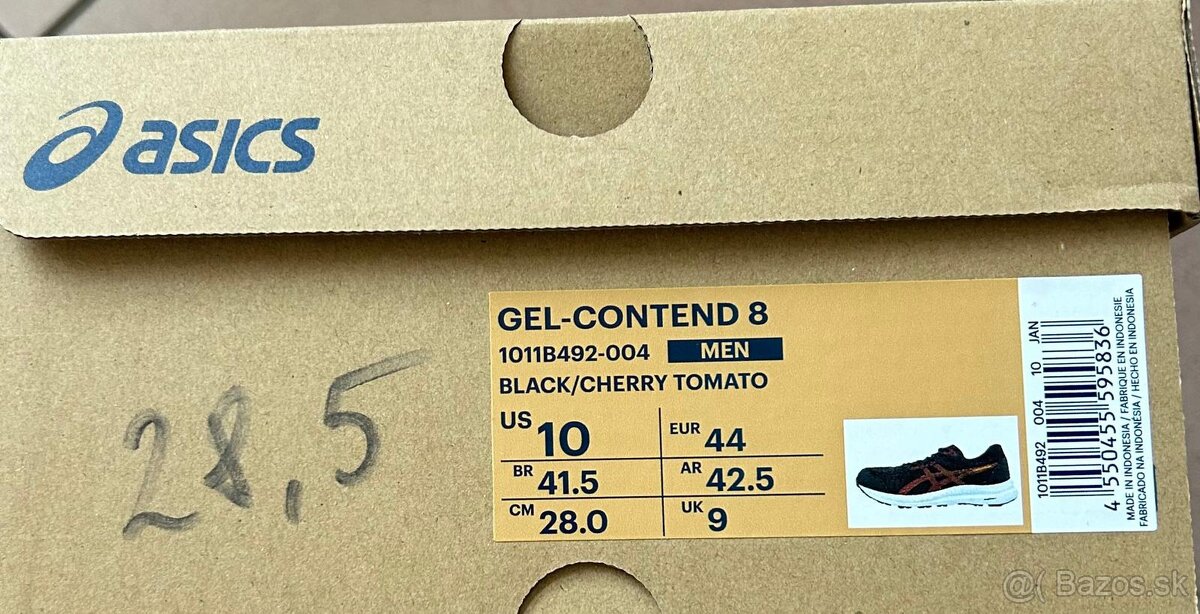 Botasky asics čierne - 3