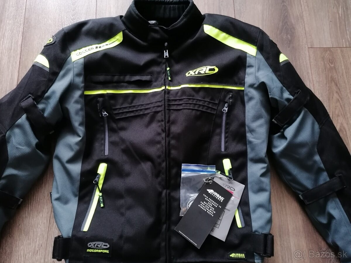 XRC bunda NOVÁ veľ. M/50 Black/Grey/Fluo - 3
