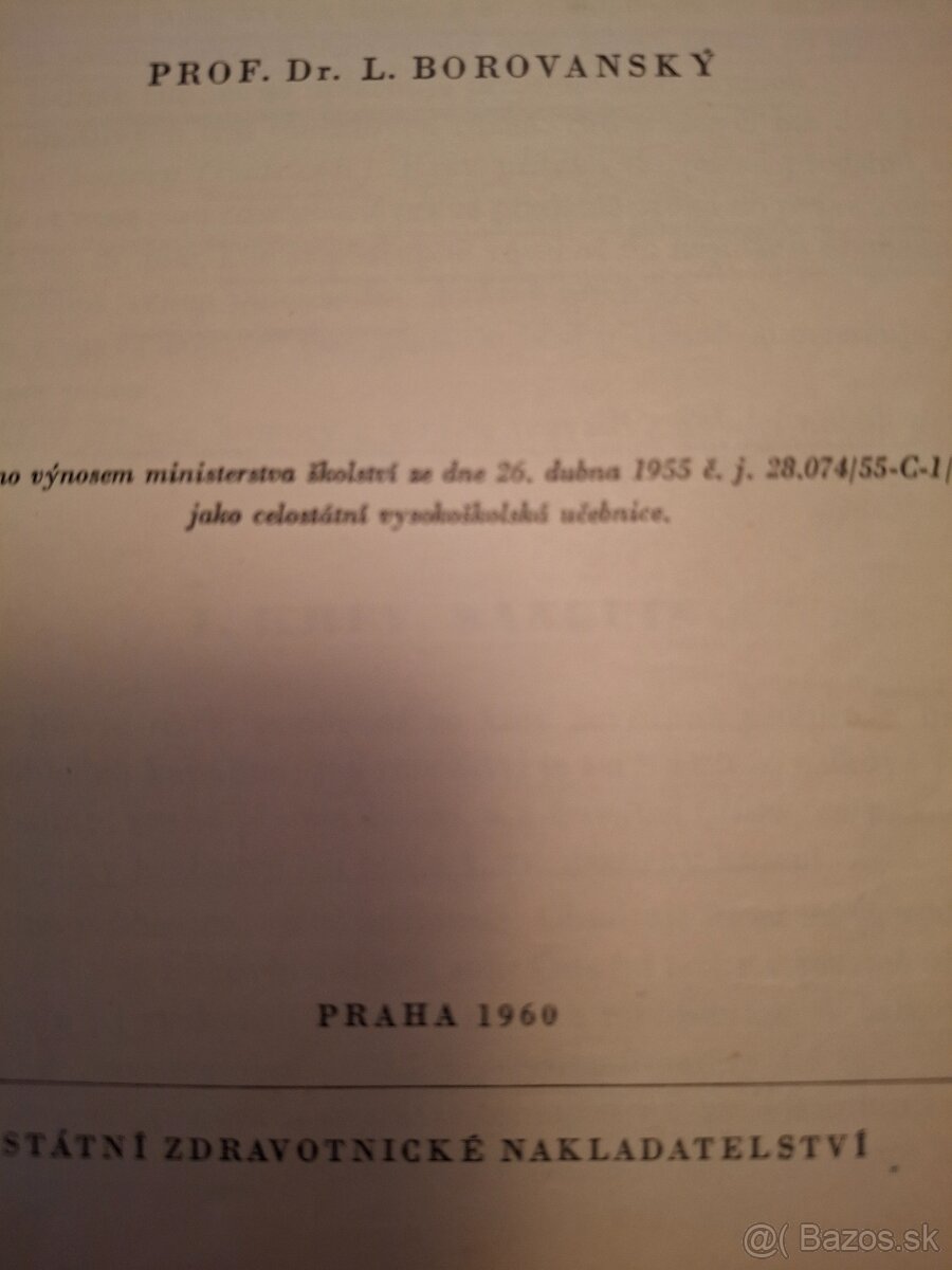 Anatómia Borovanský 1968 - 3
