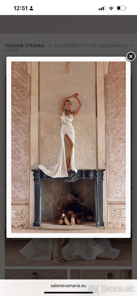 Jedinečné svadobné šaty - 3