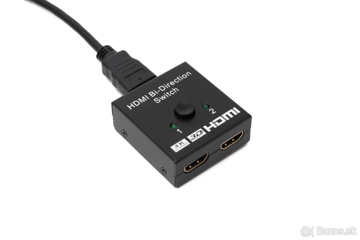 Obojsmerný prepínač HDMI - 3