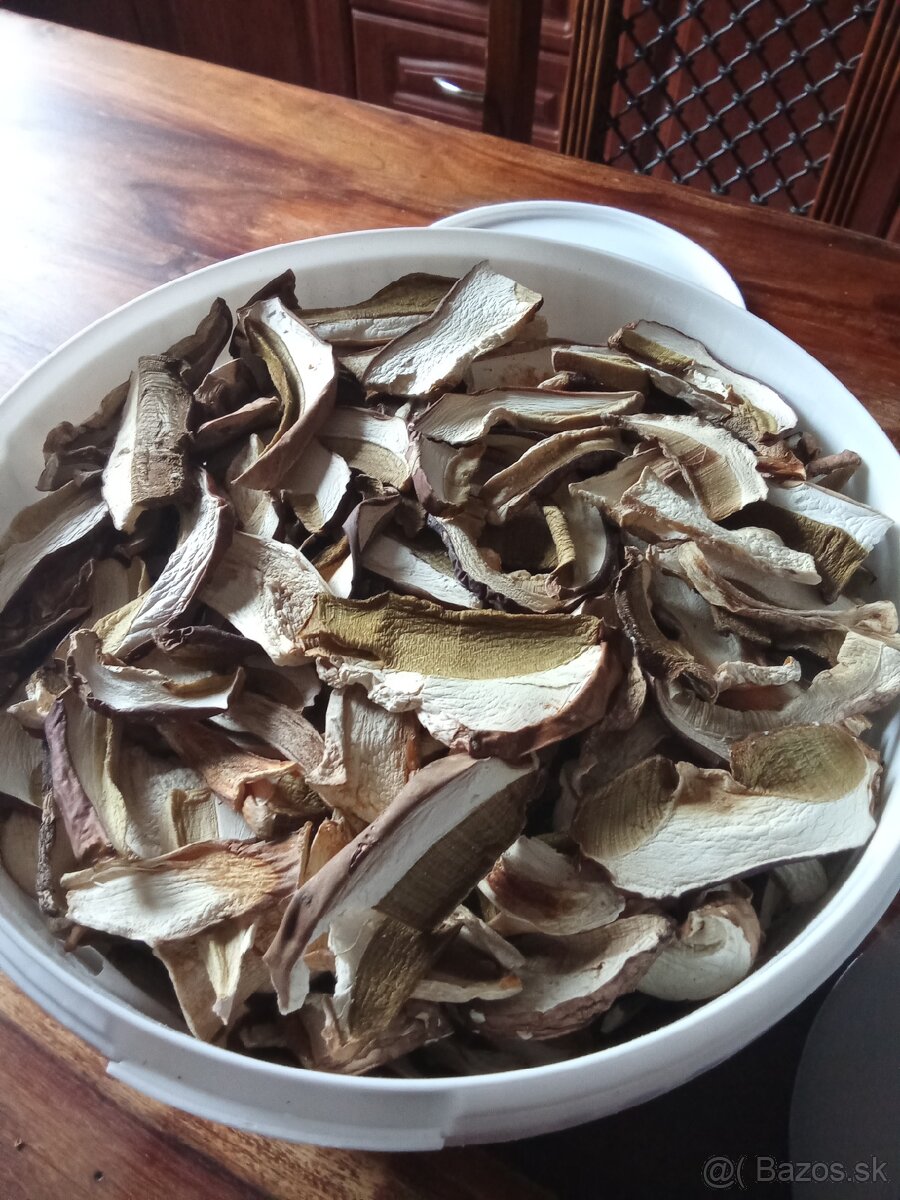 Sušené huby 5,7l - 3