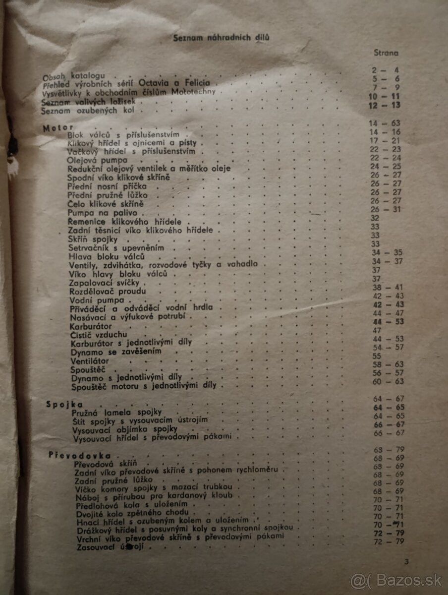 Seznam náhradnich dilu vozu Skoda - 3