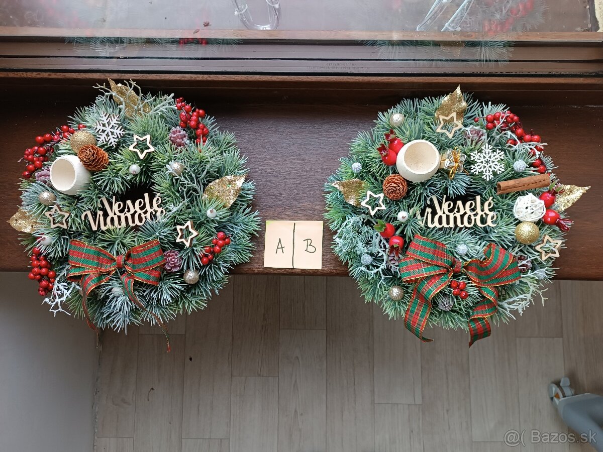 Predám vianočné vence a ikebany - 3