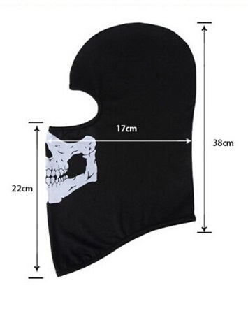 Kukla - nákrčník LEBKA - 3