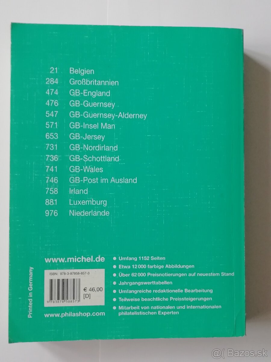 Katalóg Michel západná Europa - 3