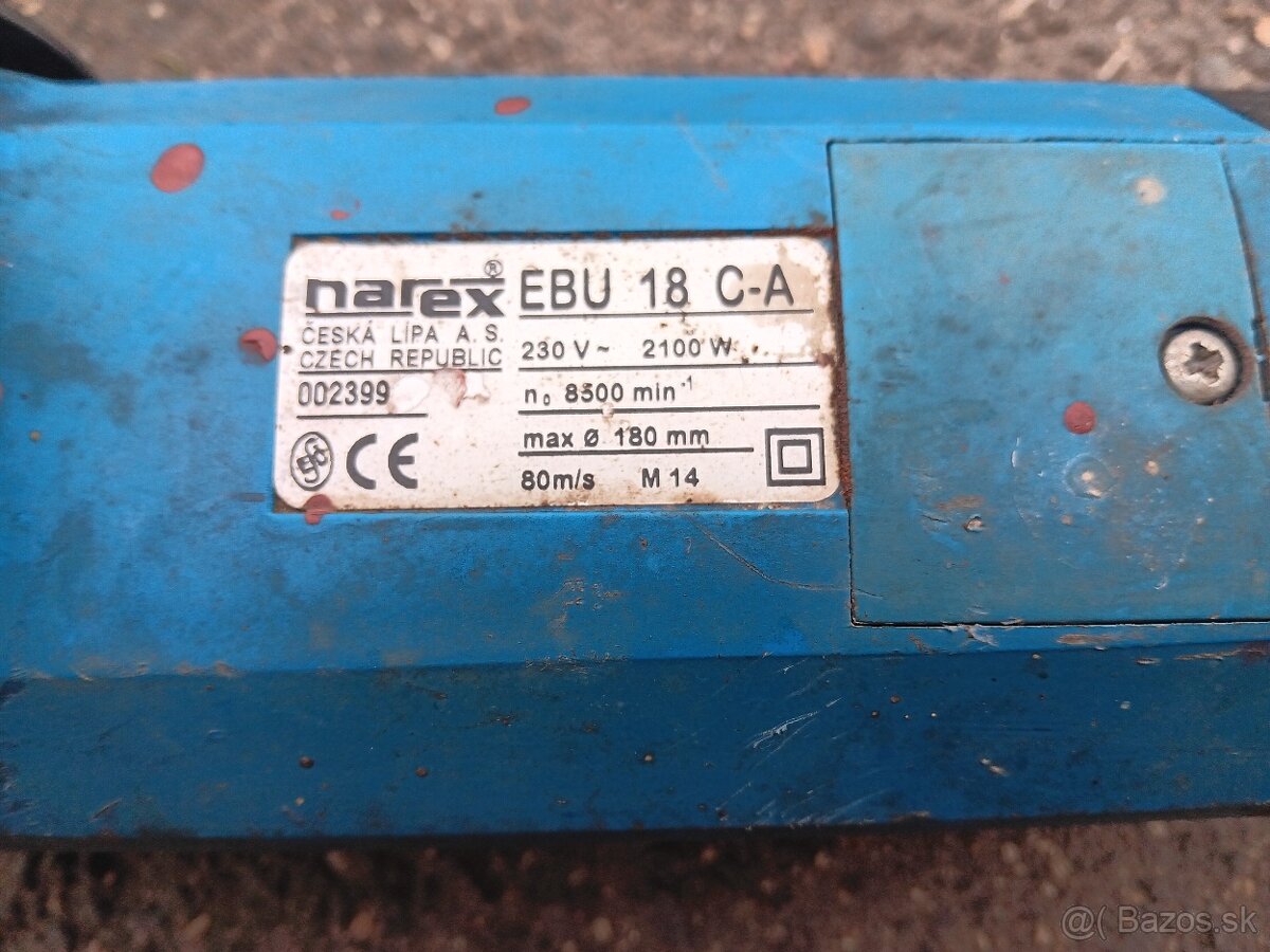 Uhlová brúska NAREX EBU 18 C-A - 3