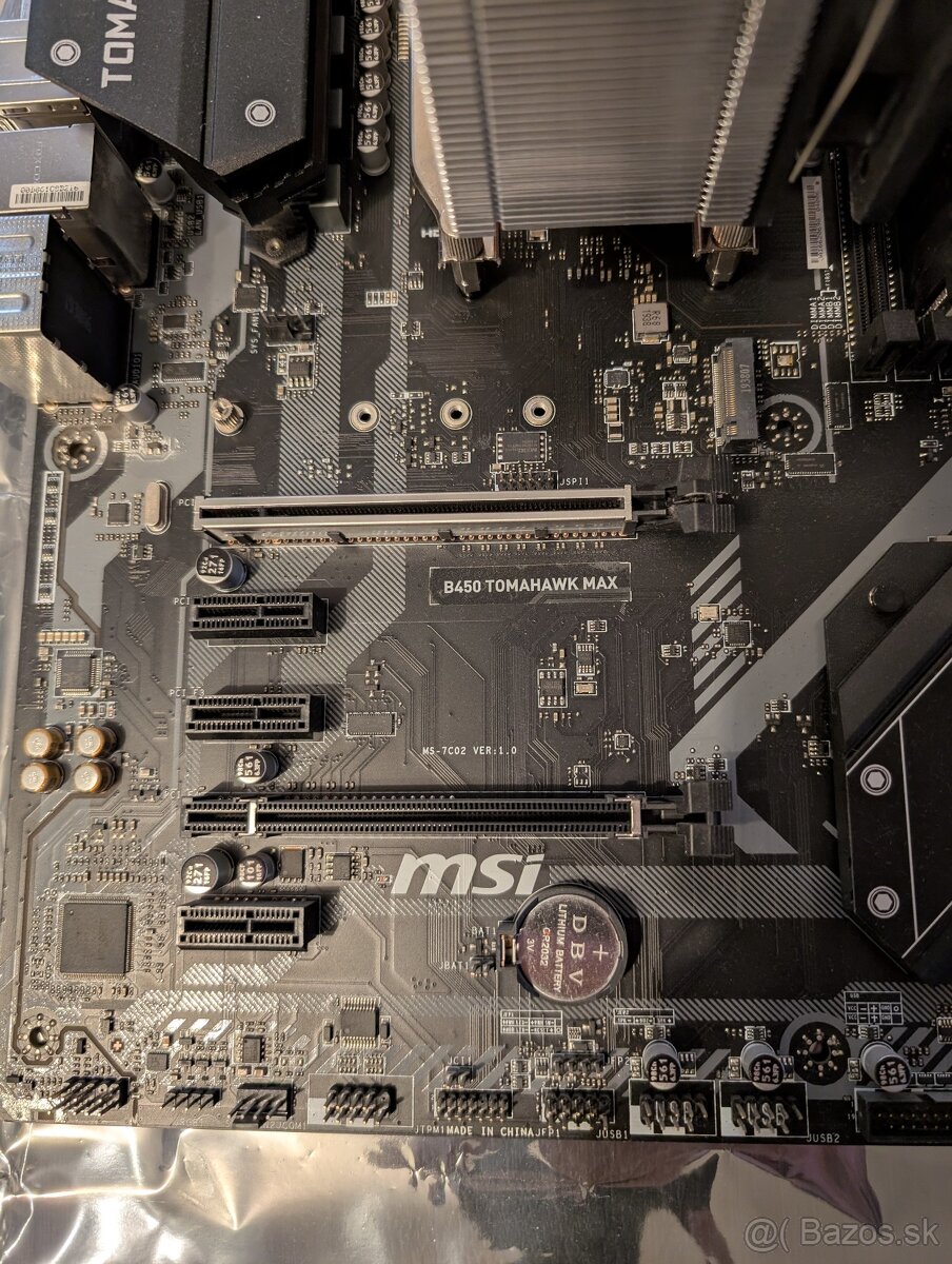 MSI B450 TOMAHAWK MAX + Ryzen 5 3600 +Corsair 16GB DDR4 3200 - 3