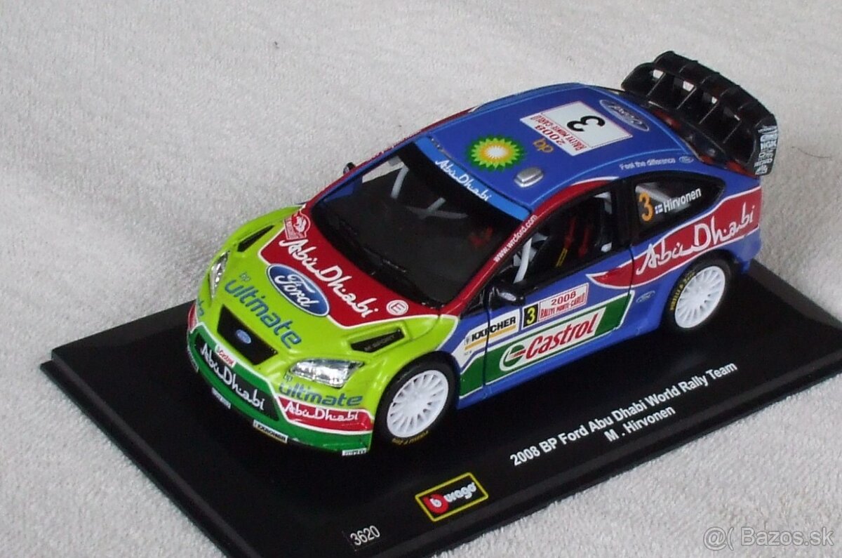 KÚPIM - modely Bburago 1/32 rally wrc - 3