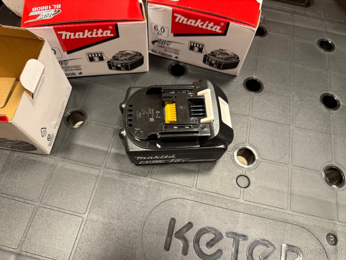 Makita BL1860B 18V 6.0Ah 3x - 3