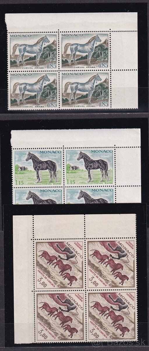 Monako - koníky v štvorblokoch - 3