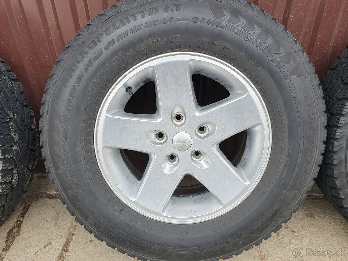 Kolesa ORIGINÁL JEEP 5x127 7,5x17 ET44,45 - 3