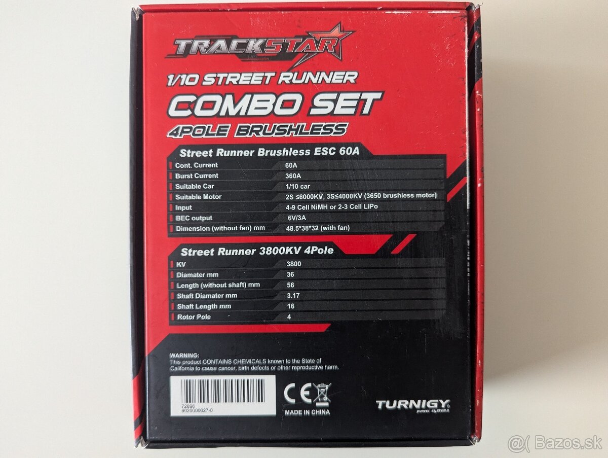 Predám: striedavé combo Trackstar Street Runner 1:10 - 3