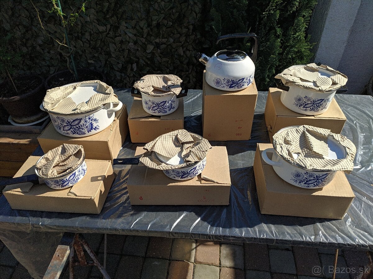 Sada smaltovaných hrncov SFINX. - 3