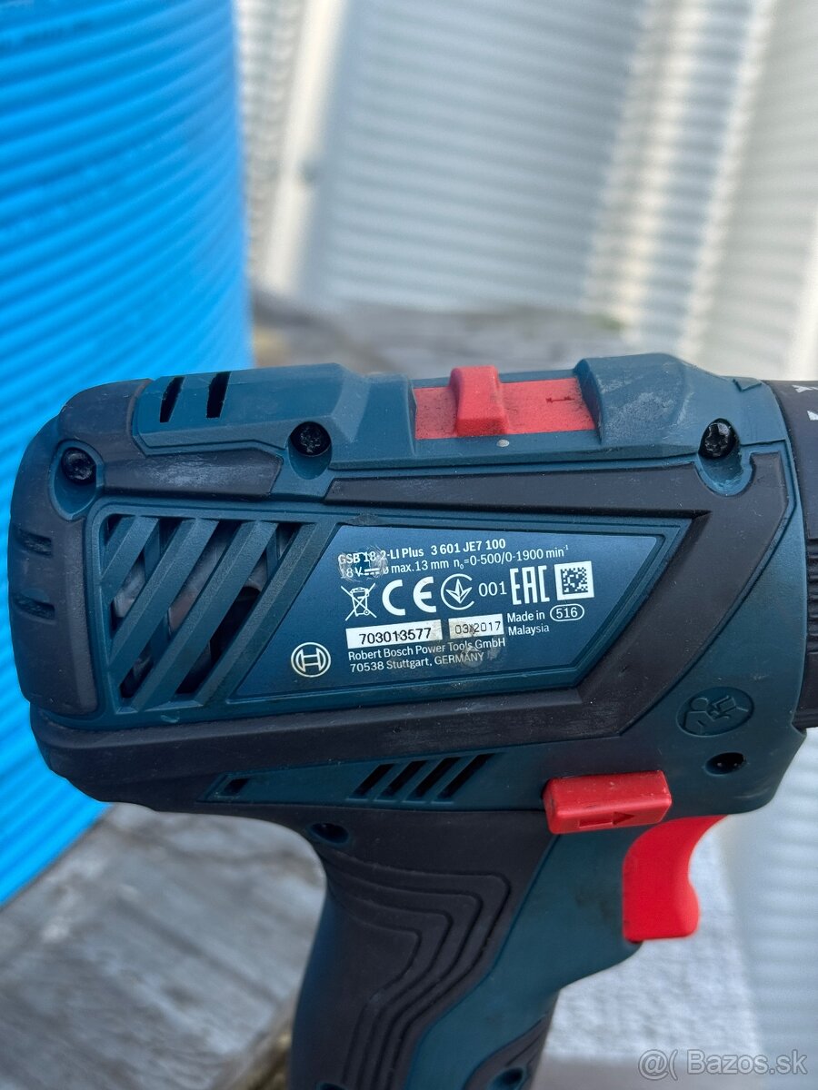 AKU skrutkovač s príklepom Bosch - 3
