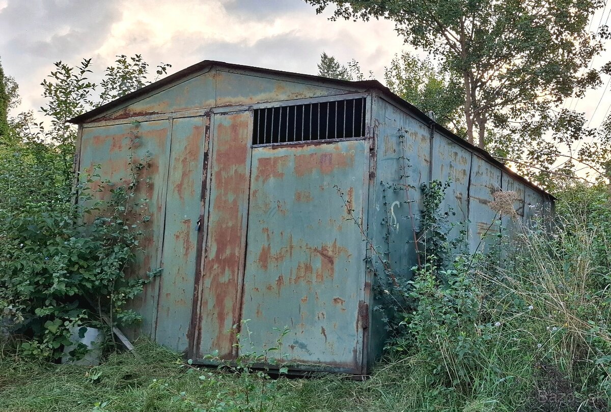 Stavebná plechová búda/sklad - 3