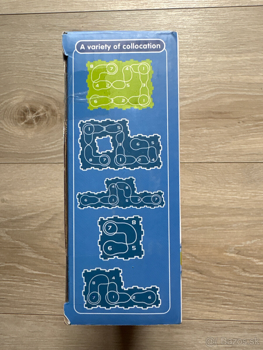 Puzzle labyrint s autíčkom - 3