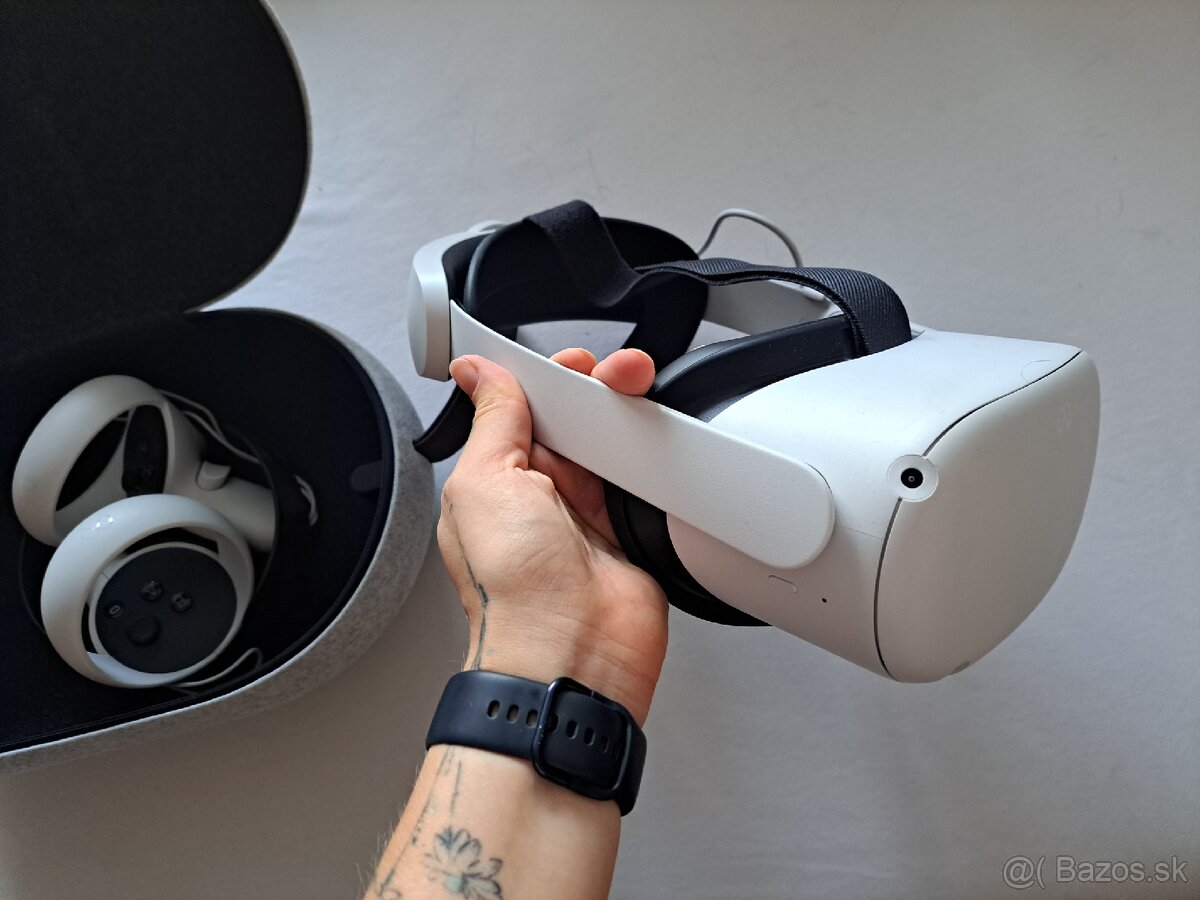 Predám VR MetaQuest 2 (Virtual Reality) + elite strap - 3