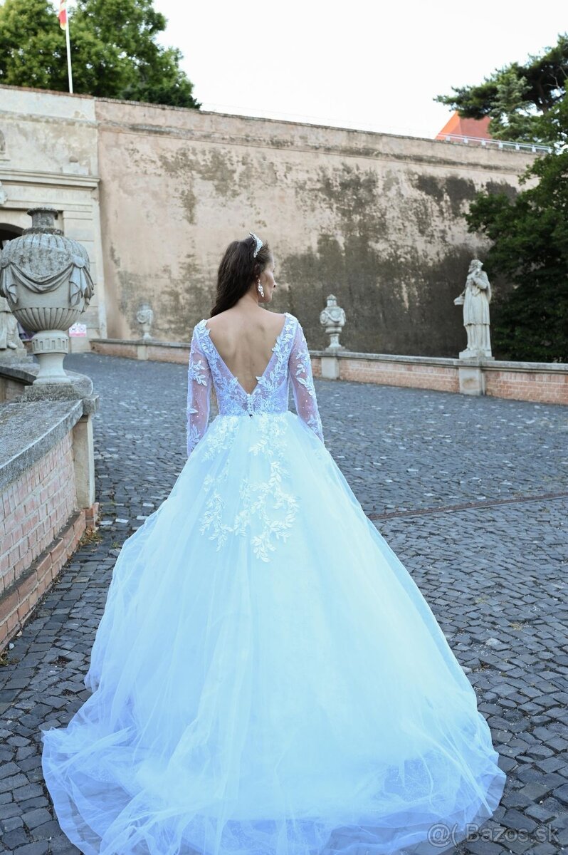 Predám nové svadobné šaty. - 3