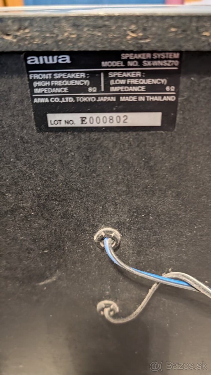 Predam hifi vezu AIWA - 3