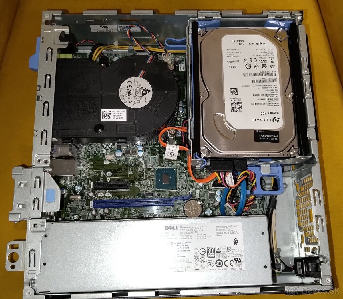 SFF DELL Optiplex 5050, i5-7500, 480GB NVMe + 1TB HDD, 16GB - 3