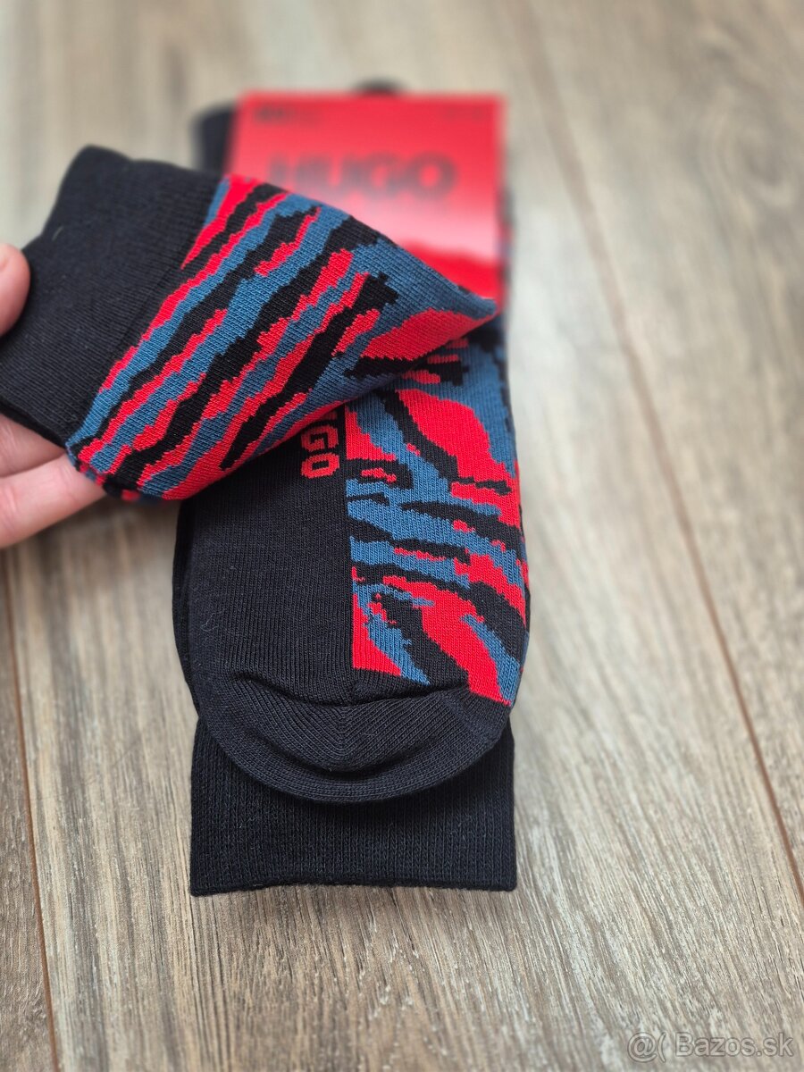 Hugo BOSS Logo Quarter Socks 2-Pack - 3