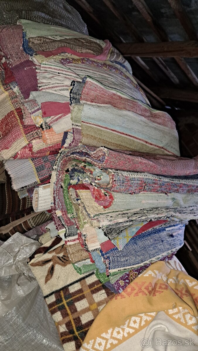 Domáce tkane pokrovce, kvalitne šatky a ine. - 3