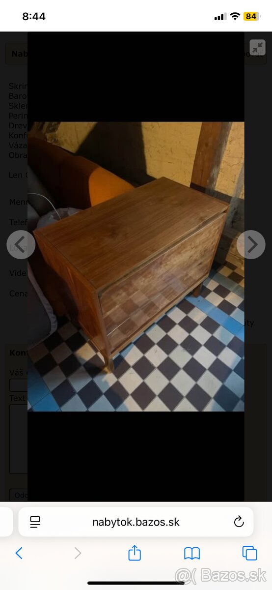 Nábytok- skrina/stôl/obrazy/ - 3