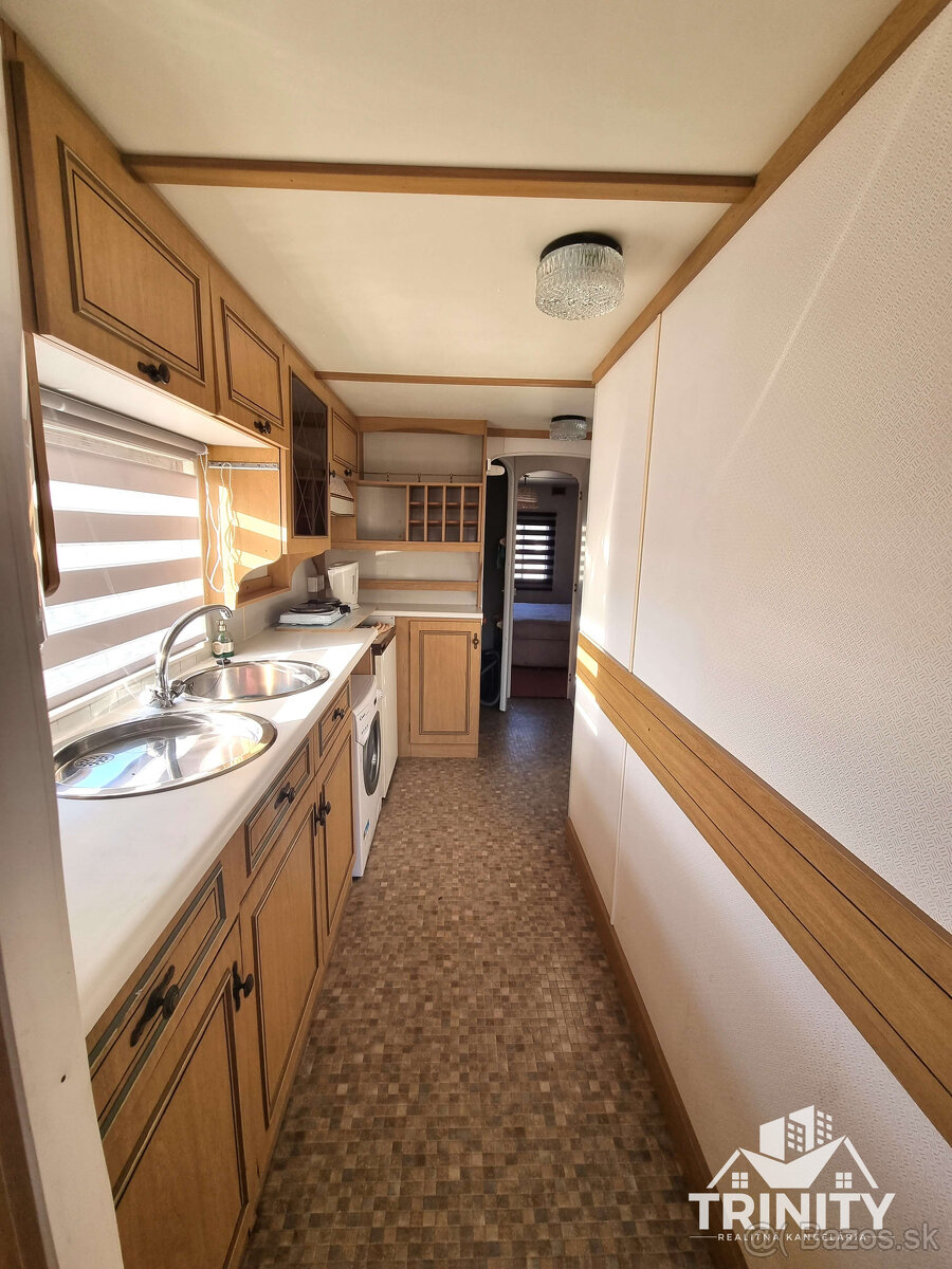 Exkluzívne - Na predaj mobilný dom s pozemkom v obci Pribeta - 3